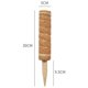 thumbnail image 4 of 2 piezas de estacas para plantas trepadoras de 41 cm, tallos de fibra de musgo de coco para plantas Monstera, soportes naturales para plantas, 4 of 4