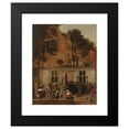 thumbnail image 2 of Hendrick van der Burgh 15x18 Black Modern Framed Museum Art Print Titled - The Conferring of a Degree at the University of Leiden About 1650 (C. 1650 - C. 1660), 2 of 5