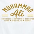 thumbnail image 3 of Muhammad Ali - Boxing Legend - Confidence, Conviction, Dedication... - Women's Short Sleeve Graphic T-Shirt, 3 of 5