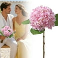 thumbnail image 3 of 1 Pcs Hydrangea Artificial Flower, Latex Real Touch Hydrangeas Lifelike Large Hydrangea Flowers for Home Decor Party Arrangements Wedding Bouquets Centerpieces, 3 of 9