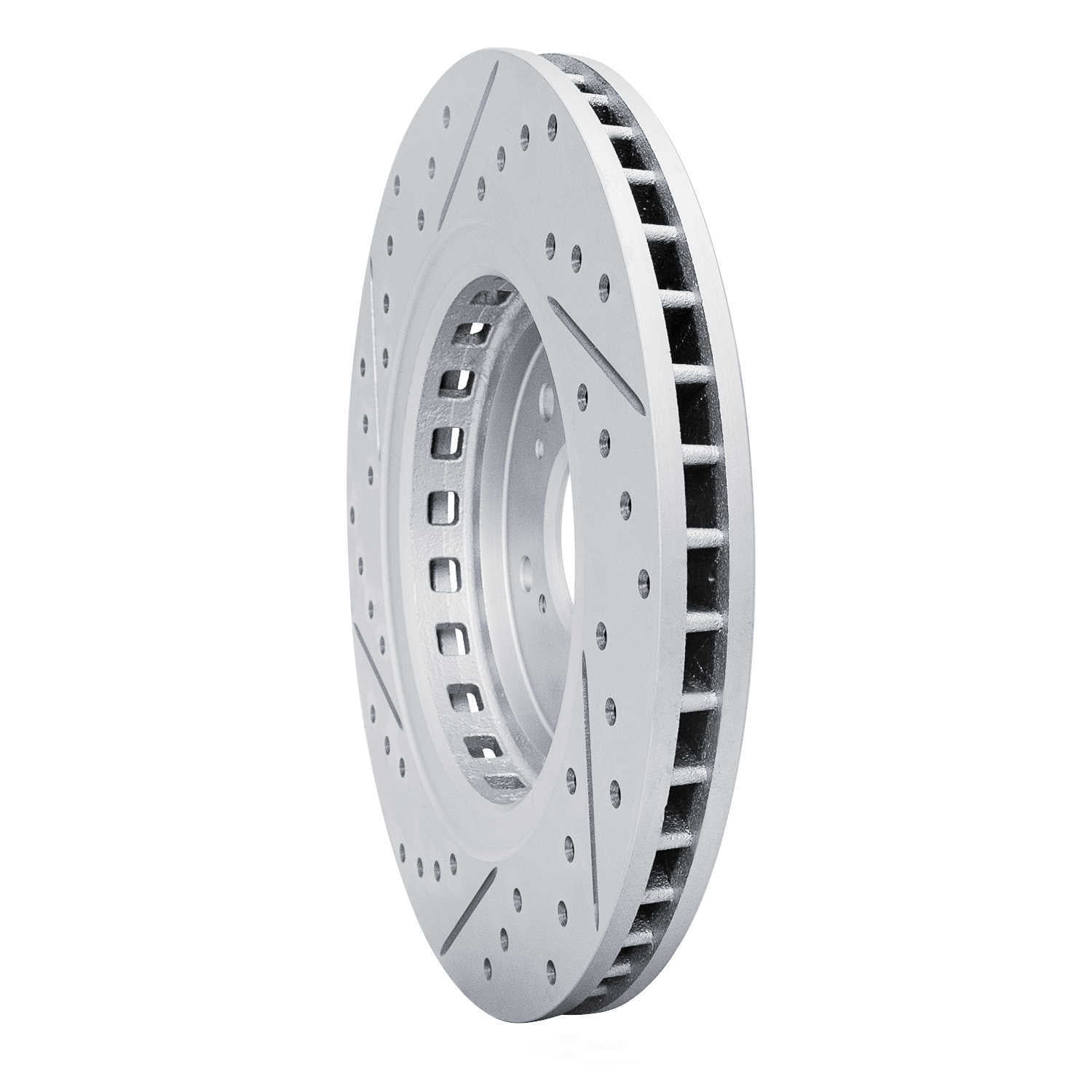 Dynamic Friction Company 830-58026R DFC Geoperformance Rotor - Drilled and Slotted