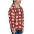thumbnail image 3 of Goofa Cute Pig with Coins Pattern Hooded Sweatshirt for Youth Trendy youth sweatshirt Casual Hoodie for Boys and Girls-Small, 3 of 6