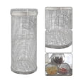 thumbnail image 4 of 3-pack Portable Bbq Basket Stainless Steel Barbecue Basket Tools Mesh, 4 of 5
