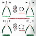 thumbnail image 4 of SPEEDWOX 4 Pcs Circlip Pliers Set, 7-Inch Internal External Snap Ring Pliers, Tip Diameter 0.07 Inch, Straight and Curved Jaws for Ring Remover Retaining, 4 of 4