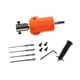 thumbnail image 5 of Mango de adaptador de perforación de mano para el adaptador de martillo Mango roscado Cambio rápido Instalación fácil Ligera con herramientas de conve Conjunto de 4 bits, 5 of 9