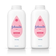Angle View: 2 Pack - Johnson's Baby Powder For Diaper Rash, 15 Oz.