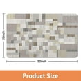 thumbnail image 5 of Tapis de Salle de Bain Durable et Réversible 20x32 Pouces : Lavable en Machine, Parfait pour une Utilisation Intérieure et Extérieure dans l'Entrée, la Cuisine, la Chambre - Tapis de Bienvenue au Design Élégant à Couches, 5 of 5
