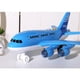 thumbnail image 2 of Historia De Música Simución De Juguete Para Niños De Pasajeros Tamaño De Pasajeros Coche De Juguete Para Niños, Azul CUTICAT Avión Juguetes para niños chicos, 2 of 6