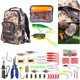 thumbnail image 1 of Kit Señuelos Pesca Mixtos Suaves Ganchos Popper Los Accesorios Wat Fresca, 1 of 9