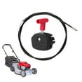 thumbnail image 3 of JIAHAOO Lawn Mower Throttle Switch Kit 56in Cable Universal for Hand Push Mowers Non Slip Grip Easy Install Steel, 3 of 6