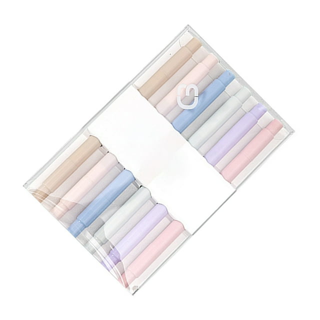 Xingzhi Pastel Marker Highlighter Quick-drying Waterproof And Durable Versatile Wide Application Easy-to- AssortedColor(square