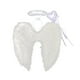 thumbnail image 1 of Alas de ángel con plumas y alas de disfraz de ángel con halo, decoración decorativa para puesta en escena festiva Blanco 45cmx45cm, 1 of 9