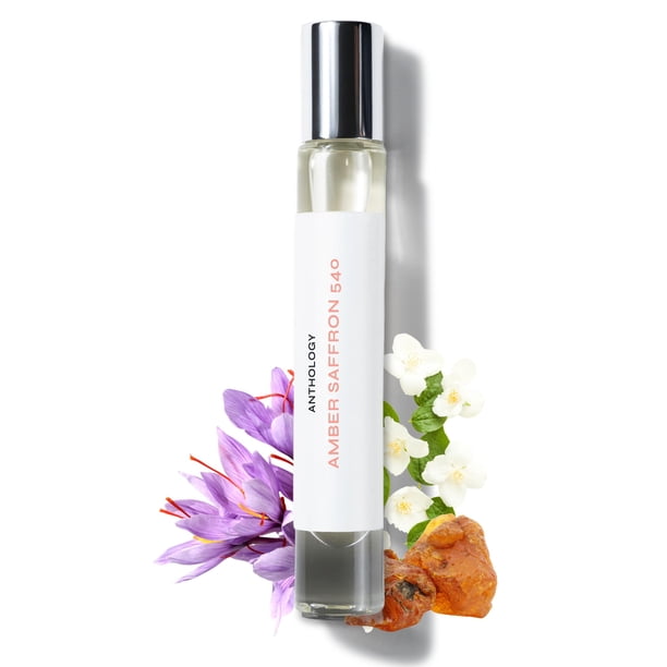 Aceite de perfume Anthology Amber Saffron 540 en rollo de 9 ml