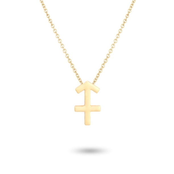 Collar de la amistad Minnieouse Ins ajustable Sagitario dorado Type3 NO3