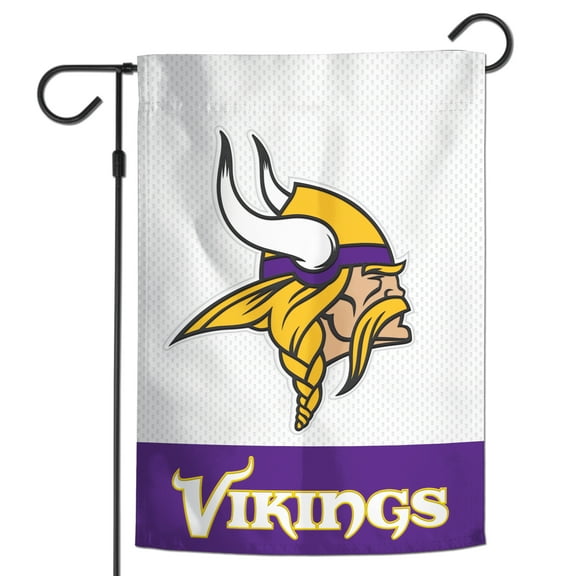 WinCraft Minnesota Vikings 12" x 18" Applique Garden Flag