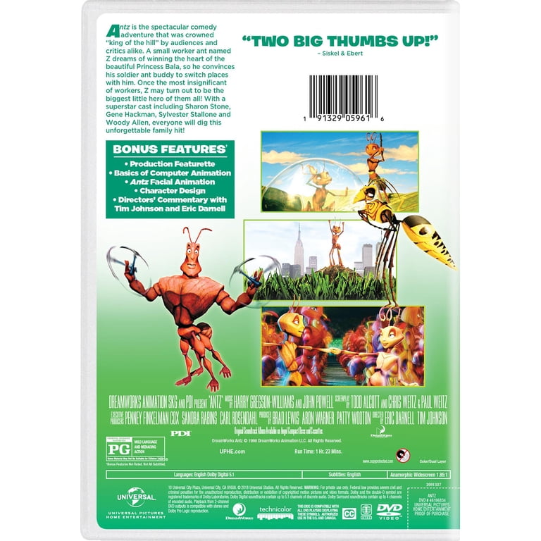 Antz (1998) (New Artwork) [DVD] - Walmart.com