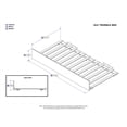 thumbnail image 3 of AFI Urban Trundle Bed Twin White, 3 of 5