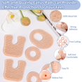 thumbnail image 4 of Callus Pads Shynek, 72 unidades, de fieltro, para aliviar el dolor de pies, color beige, 4 of 7