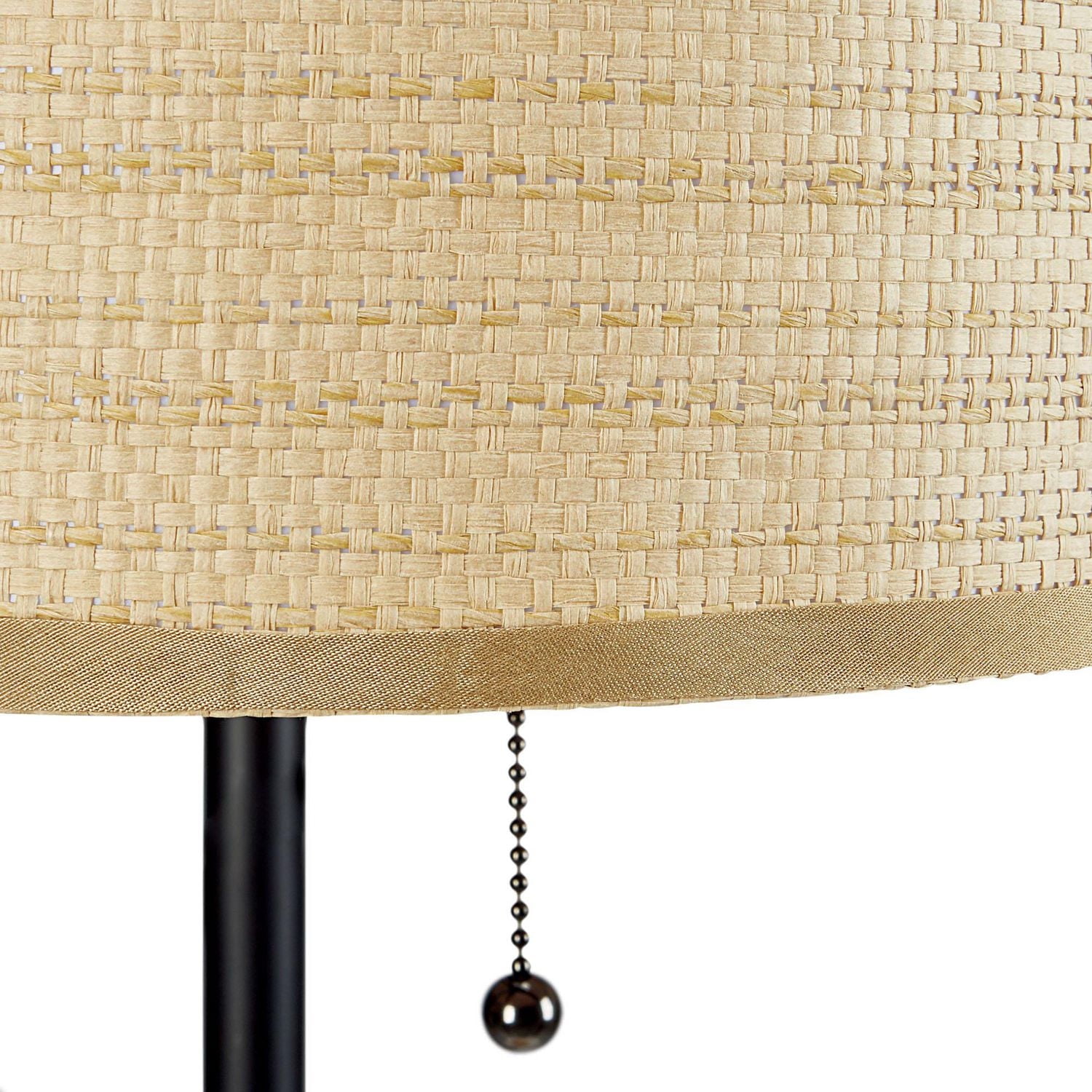 HOMETRENDS Floor Lamp, 58", black