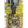 thumbnail image 2 of Perry, William 13x18 White Modern Wood Framed Museum Art Print Titled - Benjamin Franklin Statue-Boston-Massachusetts-Front of the Boston Latin School founded 1635-Statue, 2 of 4