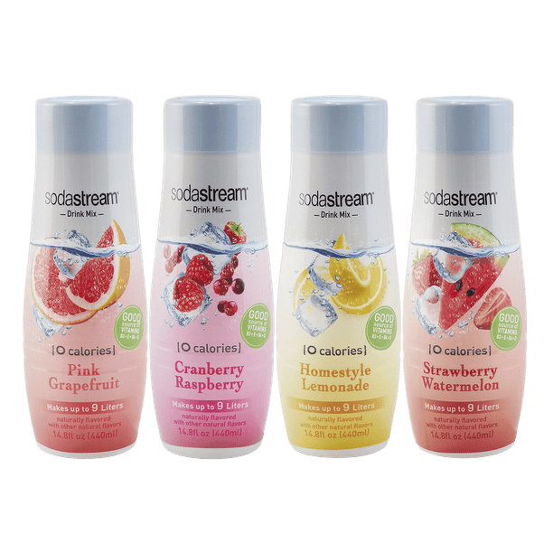SodaStream Zeros Sparkling Drink Mix Variety Pack 14 8 Fl Oz 4 Count sodastream-berry-mix-sparkling-drink-mix-wayfair