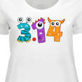 thumbnail image 4 of Inktastic Monsters Like Pi- Pi Day numbers Women's Plus Size T-Shirt, 4 of 5