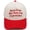 Red, variant on Born Free But Now I'm Expensive Embroidered Patchwork Trucker Cap | Adjustable Unisex Snapback, Confidence Essential