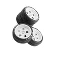 thumbnail image 1 of ZLight Remote Control Car RC Wheels Tires Upgrade Parts Durable Rubber Non Slip Improve Overall Performance Durable And Sturdy. White, 1 of 5