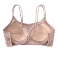 thumbnail image 5 of Jinhomg Women's Sports Bra with Thin Straps Stretchy Wirefree Workout Bras Lightweight Workouts Bralette Active Everyday Stretch Bralette Tops Pink M, 5 of 6