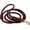 Red/Black, variant on 6 Ft Premium Leather Dog Leash for Large Dogs, Luxury Braided Show Leash, Top Grain Leather Lead