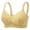 Yellow, variant on AHTJRT Daisy Lace Bras for Women Full Coverage Breathable Sheer See Through Bralettes Push Up Suppportive Seamless Bras White XXL