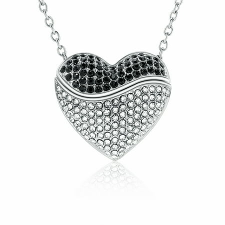 Heart in Heart Cremation Jewellery Urns For Ashes Memorial Necklaces for Ashes