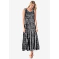 thumbnail image 2 of Woman Within Plus Size Sleeveless Crinkle Dress, 2 of 6