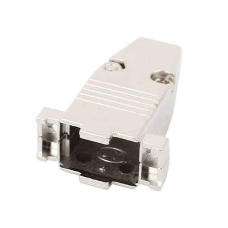 D-sub Connector Housing - DB9 Serial Port D-Sub VGA Connector Kit Metal Cover Housing Assembly Shell