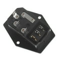 thumbnail image 4 of XISAOK 3 Pin IEC320 C14 3-in-1 Inlet Module Plug Connector 5A Fuse Switch 10A 250V, 4 of 7