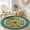 Color 3, variant on SPXUBZ Velvet Round Area Rug Mint Green Teal Floral Garden Circular Floor Mat Soft Non-Slip Accent Carpet for Living Room Bedroom Vintage Boho Home Decor Throw Rug