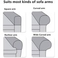 thumbnail image 3 of Waterproof Stretchable Polyester Sofa Hand Gloves Set for Sloping Living Room Sofa, 3 of 5