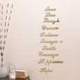 thumbnail image 5 of Mirror Wall Sticker Acrylic Self Adhesive Stair Decoration Sticker for Household Living Room, 5 of 8