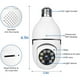thumbnail image 3 of Paquete de 4 bombillas para exteriores, cámara de seguridad con toma de luz Wifi de 2,4 G, bombilla para cámara de seguridad exterior, 3 of 5