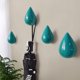 thumbnail image 2 of Percha Elegante Del Sombrero Resina, Baño De Pared. 7 Colores De color verde Baoblaze Percha de gancho de agua de resina, 2 of 8