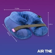 Cabeau AirTNE Inflatable Travel Neck Pillow, Lightweight, One Size, Midnight Black