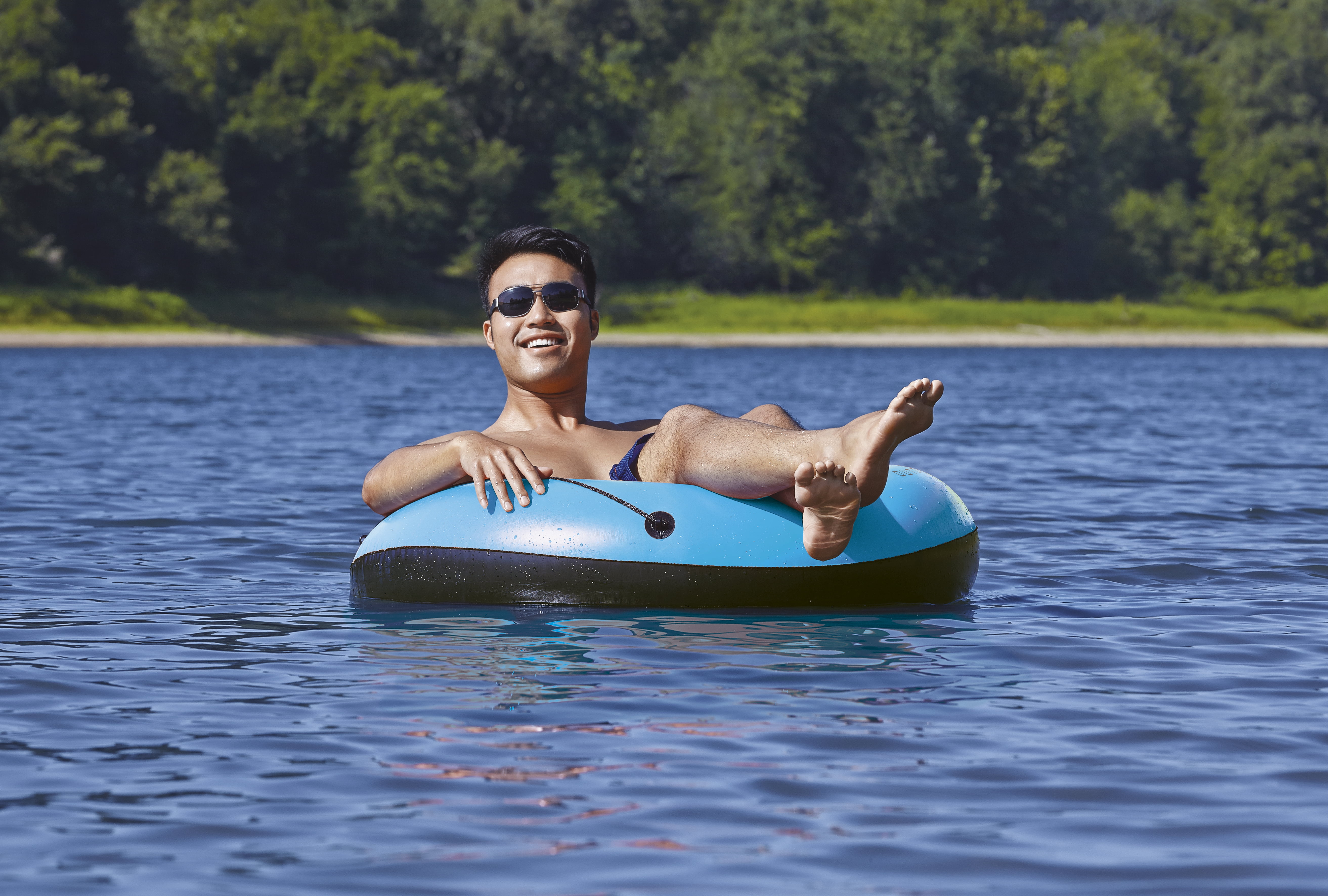 Ozark Trail River Tube Float, Blue, 45 in Deflated, Adult Unisex