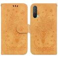 thumbnail image 3 of Nalacover for OnePlus Nord CE 5G Wallet Case,Luxury Embossed Sun Flower Pattern PU Leather Soft TPU Magnetic Flip Folio Book Credit Card Holder Shockproof for Women Men Cover+Wrist Strap.Yellow, 3 of 8