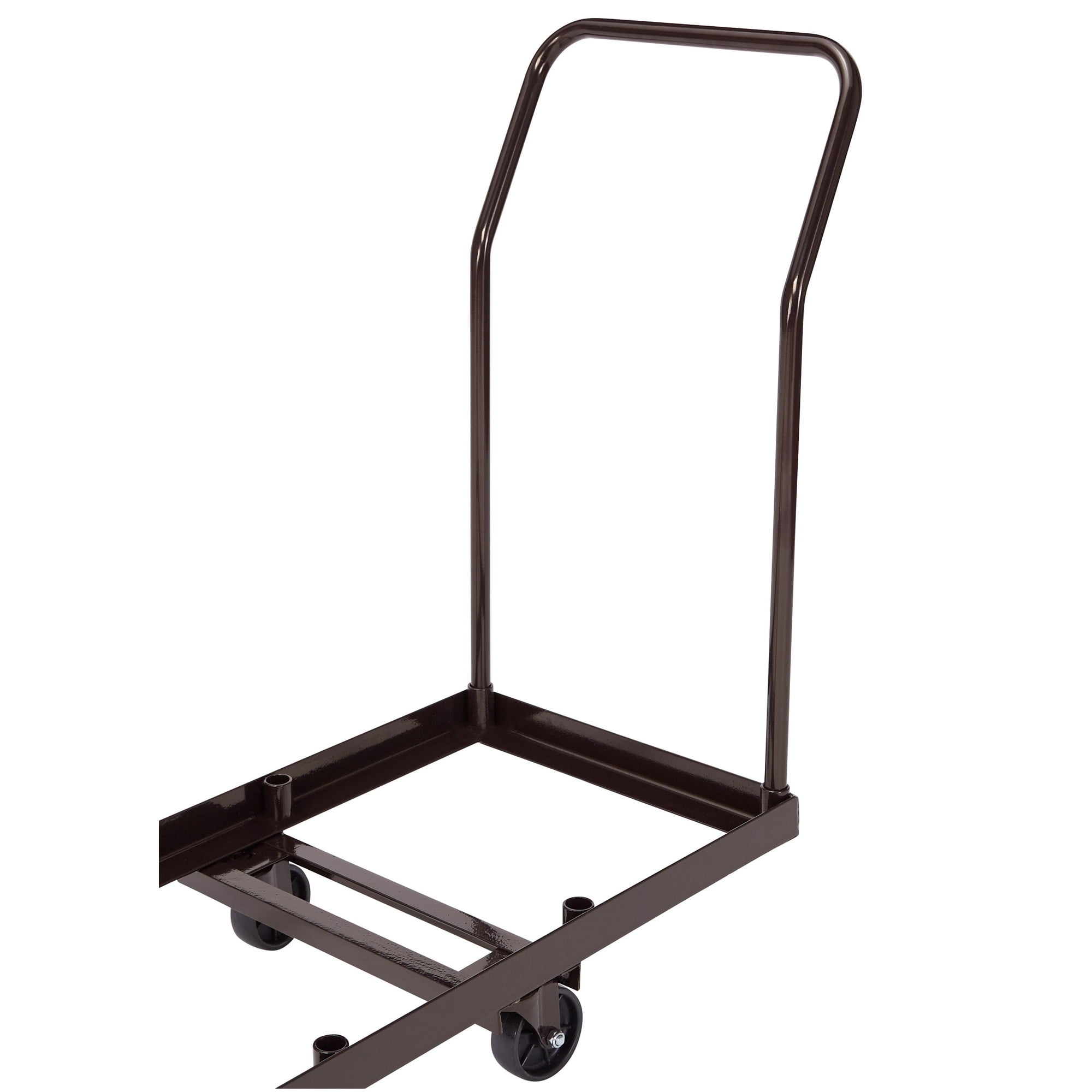 NPS Steel Dolly For Folding Chairs, Vertical Storage, 35 Chair Capacity