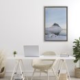 thumbnail image 2 of Stupell Industries Scenic Iceland Peninsula Brown Framed Floater Canvas Wall Art, design by Jade Sharp Photo, 31 x 21, 2 of 9