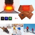 thumbnail image 4 of Grid Printed Heating Scarf Winter Warm Scarf Heating Scarf Three Gear Regulation USB Heater Heating Neck Brace Heating Pads, 4 of 5