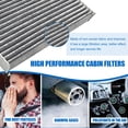 thumbnail image 3 of ANRDDO Cabin Air Filter CF11811, Fit For Mazda 3 (2014-2018), Mazda 6 (2014-2021), CX-5 (2013-2025), 3 of 8