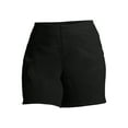 thumbnail image 6 of A3 Women's Plus Size Elastic Waistband 7 Inch Pull On Shorts, 6 of 6