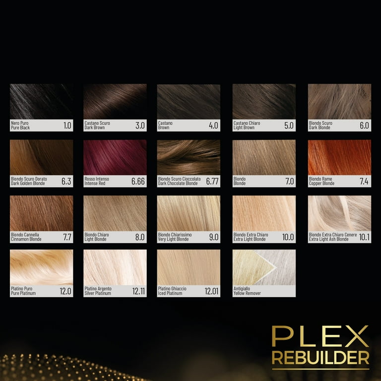 Il Salone Milano Plex Rebuilder Permanent Hair Color Kit - 7.7 Il Salone Milano Plex Rebuilder Permanent Hair Color Kit - 7.7