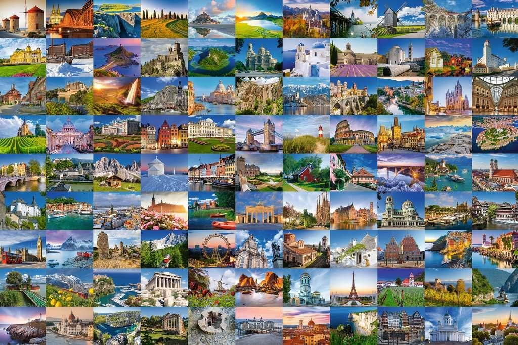 Ravensburger - Beautiful Places of Europe - 2000 Piece Jigsaw Puzzle